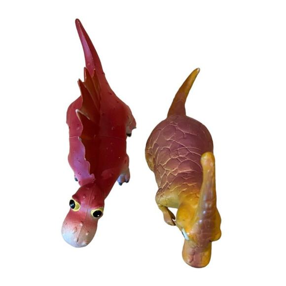 Friendly SPINOSAURUS & PARASAUROPHOLUS Dinosaur Toy Figures 2007 Plastic - Picture 7 of 8